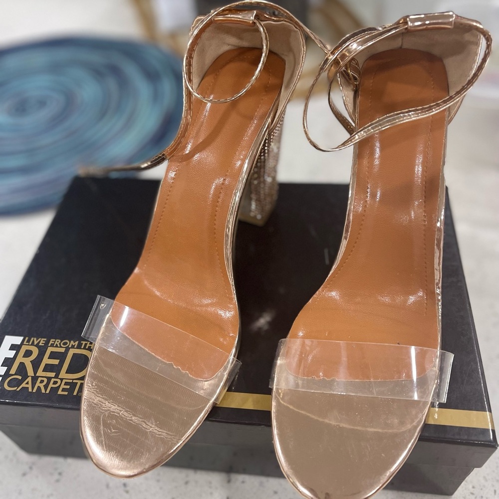 Rose Gold Women's Heels